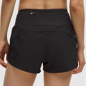 Lululemon Speed-Up High Rise Black Shorts size 12